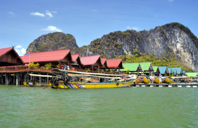 The Colourful Floating Village
