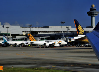 Tiger A320, 9V-TRH at Singapore