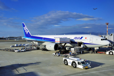 ANA's B-777/200, JA8969, 'My' Ride, Getting Ready To Return