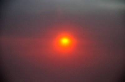 Sunset At 35000 Ft, London To Lisbon