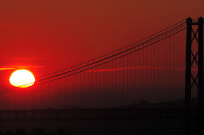 Sunrise Over The Bridge