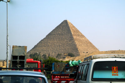 The Grand Pyramid From The Road 