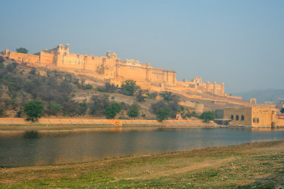 Amber Fort, Difused By Morning Haze