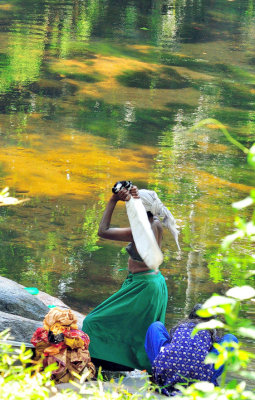 Washing On The Rocks