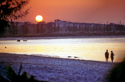 Last Sunset At Wimbo Bay  