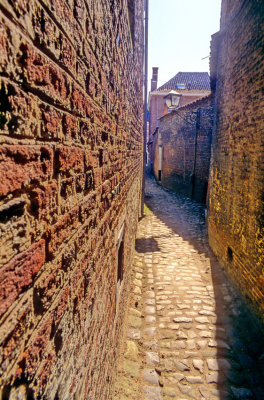 Beautiful Old Street And Walls