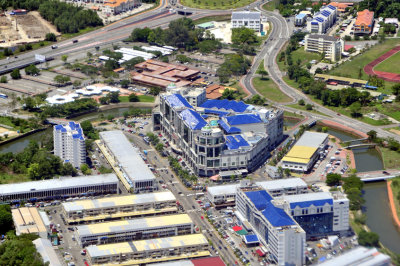Gadong Shopping Area And Hotels