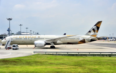 Ethiad B-787-9, A6-BLC