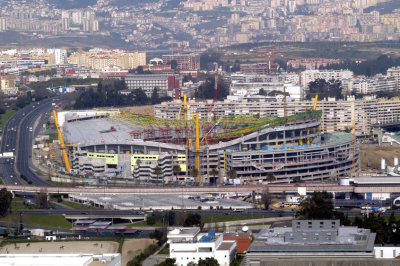 Sporting Stadium, Building