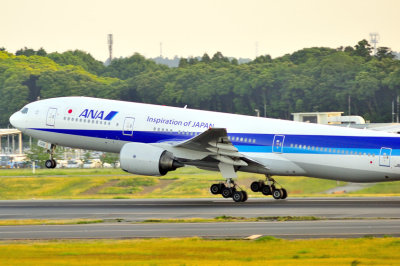 ANA's B-777/200 TO