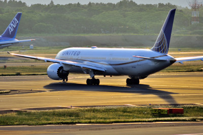 UNITED In The Sun, B-787-9, N17963