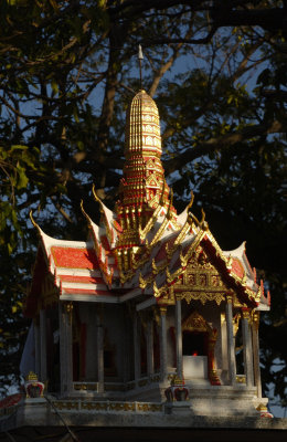 Temple Shrine In Amazing Light