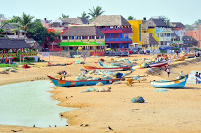 Typical Beach: For Tourists And Locals