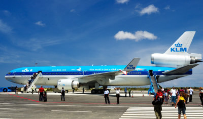 KLM MD-11, PH-KCH At Bonaire Flamingo Airport