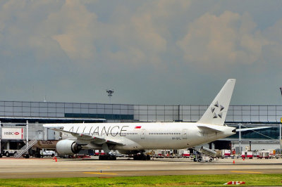 SIA B-777/300, 9V-SYL, Star Alliance