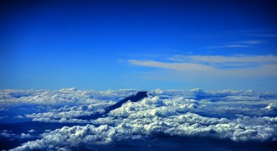 The Clouds Hugging Fuji-San