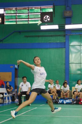 130929 UAAP76 Ladies' Badminton Finals-1 Ateneo-La Salle