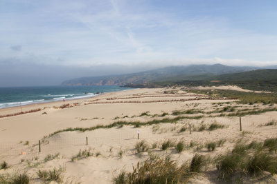 Faro beach view