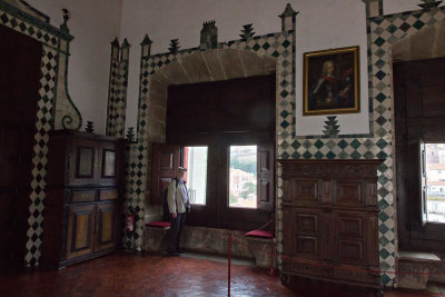 Inside the Sintra palace