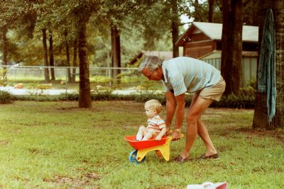 Granddaddy with Charlie