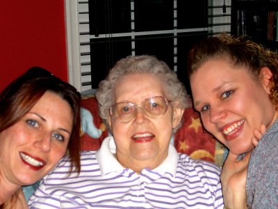 Jen, Grandmom and Ev