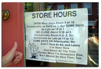 Store Hours