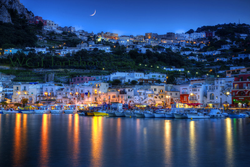 Capri Harbor Twilight