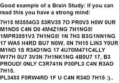 CAN YOU READ THIS???