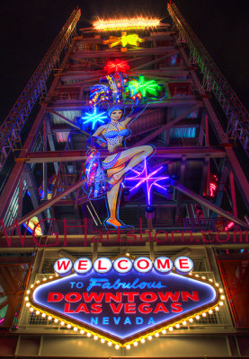 Fremont Street Welcome