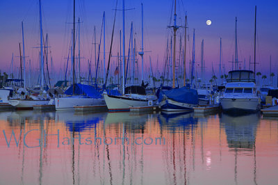 Long Beach Moonlight Sail