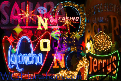 Las Vegas Neon Montage