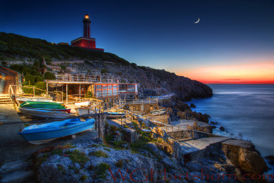Port Carena Capri Lighthouse
