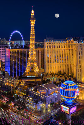 Paris Ballys Hotels Las Vegas Strip