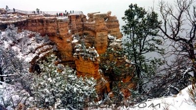 Mather Point Winter Arrival