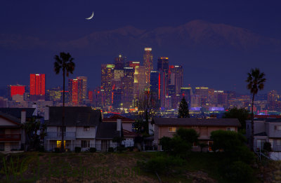Los Angeles Winter Moonlight