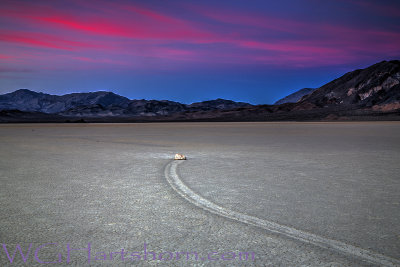 Death Valley Racetrack Sunset