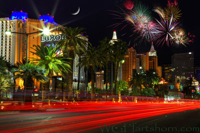 Las Vegas Strip Fireworks