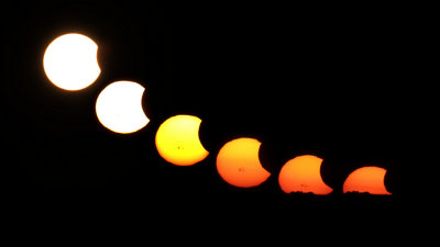  Partial Solar Eclipse - Oct 23, 2014