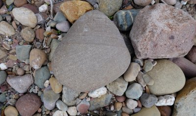 Riverbed rocks - Avon River - Huggett's Crossing Victoria