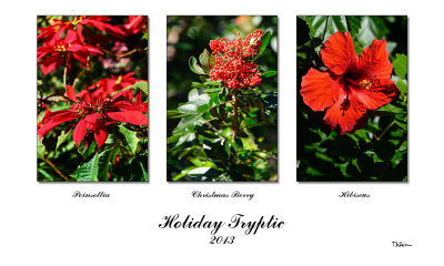 holiday triptych