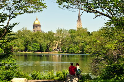 Couple at Lake