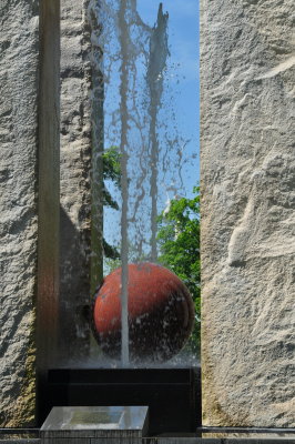 Stonehenge fountain