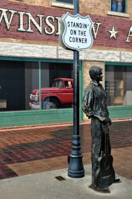 Standin' on the corner in Winslow AZ...