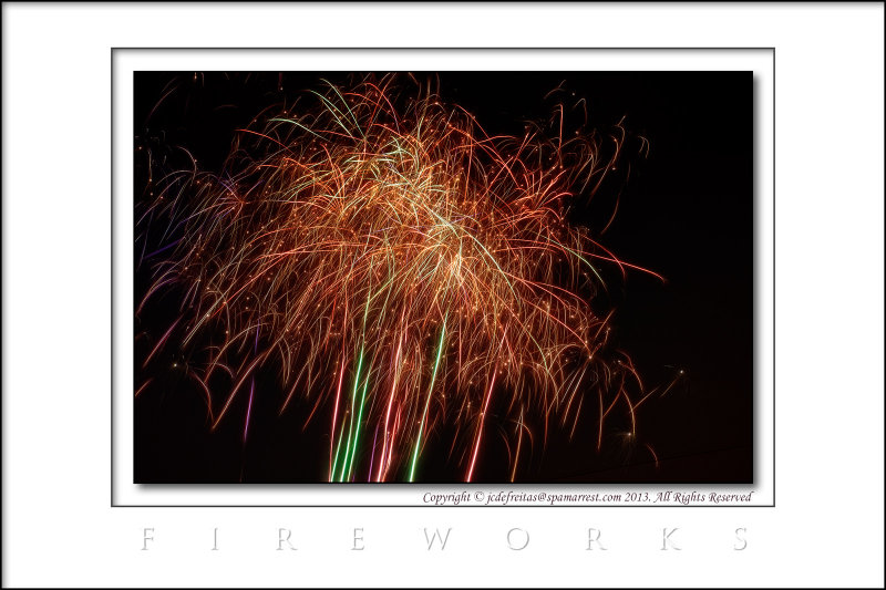 2013 - Canada Day Fireworks - Toronto, Ontario - Canada