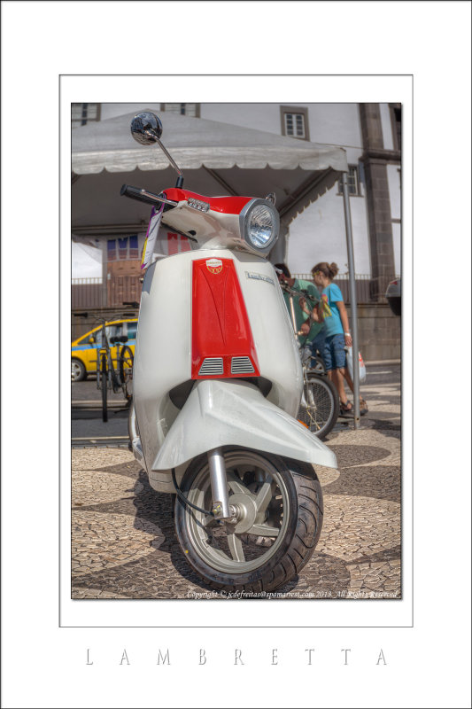 2013 - Lambretta Motorbike - Largo do Colégio - Funchal, Madeira - Portugal