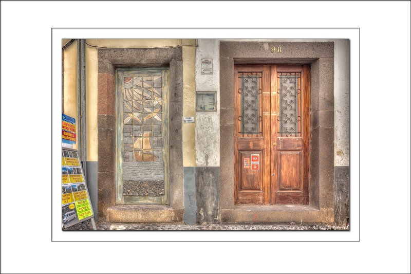 2013 - Rua Santa Maria - Painted Doors (Arte Portas Abertas) - Funchal, Madeira - Portugal