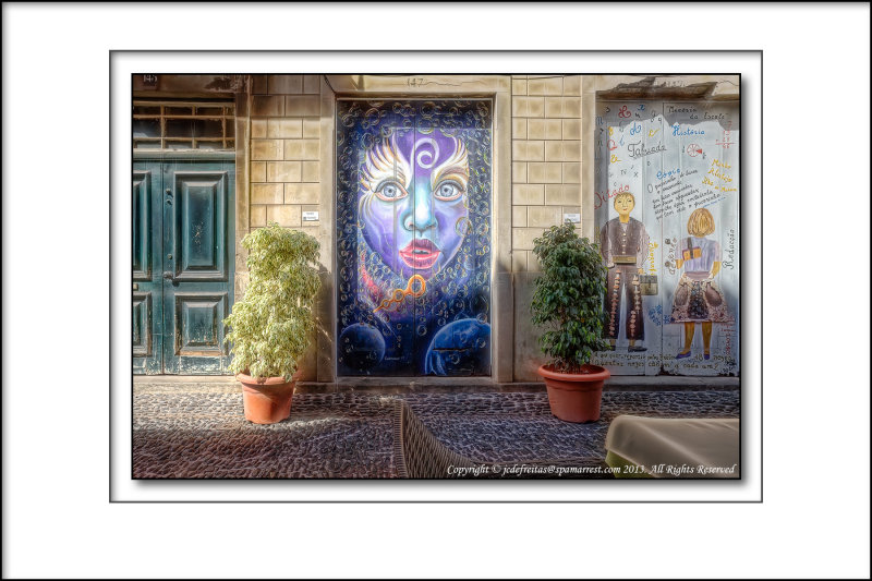 2013 - Rua Santa Maria - Painted Doors (Arte Portas Abertas) - Funchal, Madeira - Portugal
