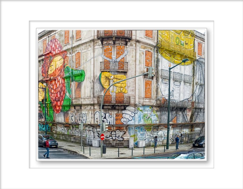 2014 - Street Graffiti in Lisboa - Portugal