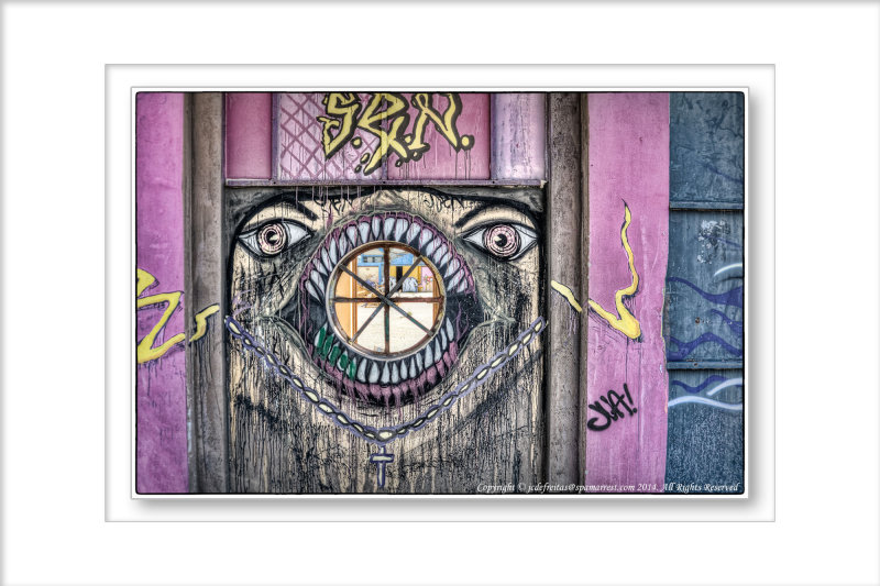 2014 - Street Graffiti in Olhão, Algarve - Portugal