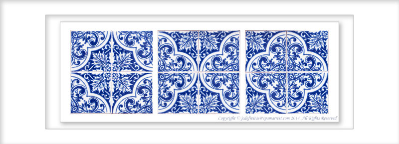 2014 - Azulejos (Portugues Tiles) - Tavira, Algarve - Portugal